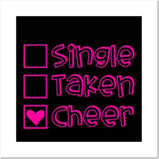 Single Taken Cheer Posters and Art